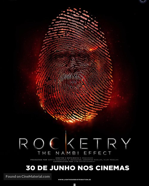 Rocketry: The Nambi Effect - Portuguese Movie Poster