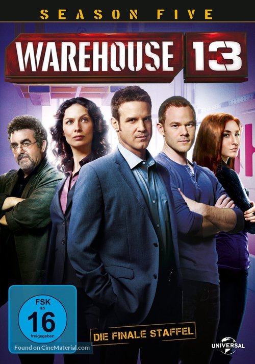 &quot;Warehouse 13&quot; - German DVD movie cover