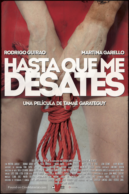 Hasta que me desates - Argentinian Movie Poster