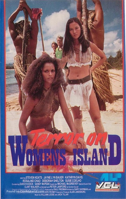 Mysterious Island of Beautiful Women - Norwegian VHS movie cover