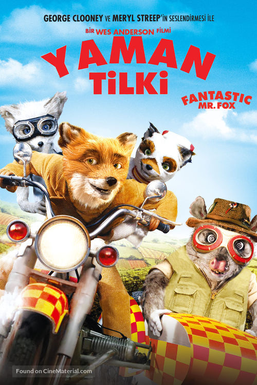 Fantastic Mr. Fox - Turkish Movie Cover