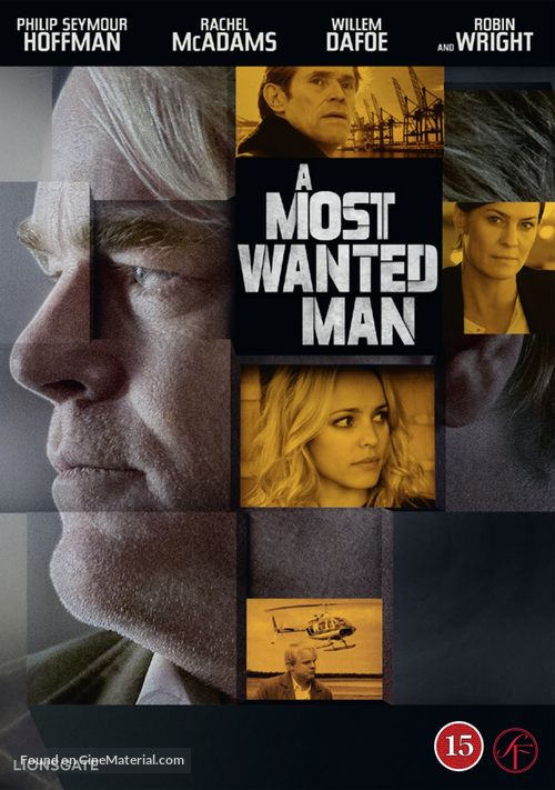 A Most Wanted Man - Danish DVD movie cover