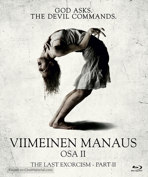 The Last Exorcism Part II - Finnish Blu-Ray movie cover