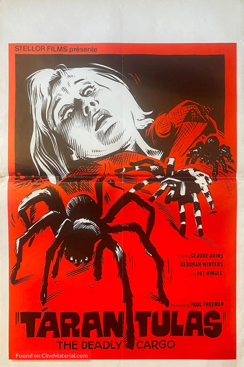 Tarantulas: The Deadly Cargo - Belgian Movie Poster