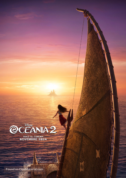 Moana 2 - Italian Movie Poster