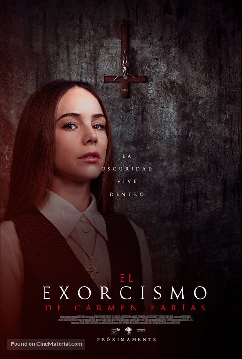 El exorcismo de Carmen Far&iacute;as - Mexican Movie Poster