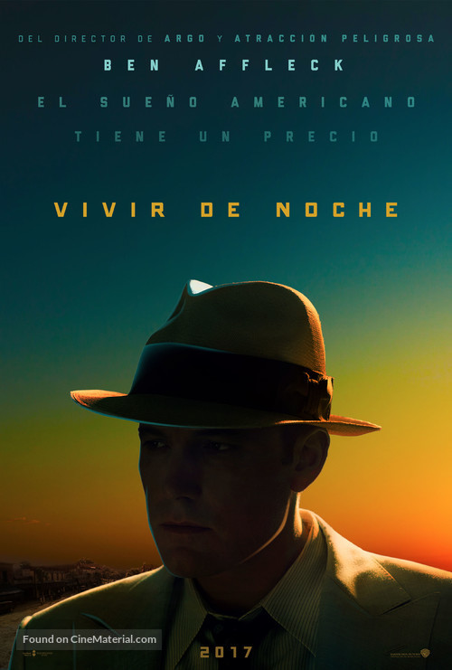 Live by Night - Argentinian Movie Poster