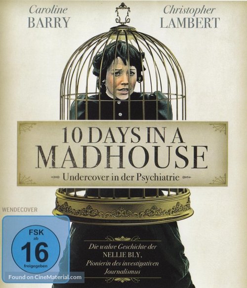 10 Days in a Madhouse - German Blu-Ray movie cover