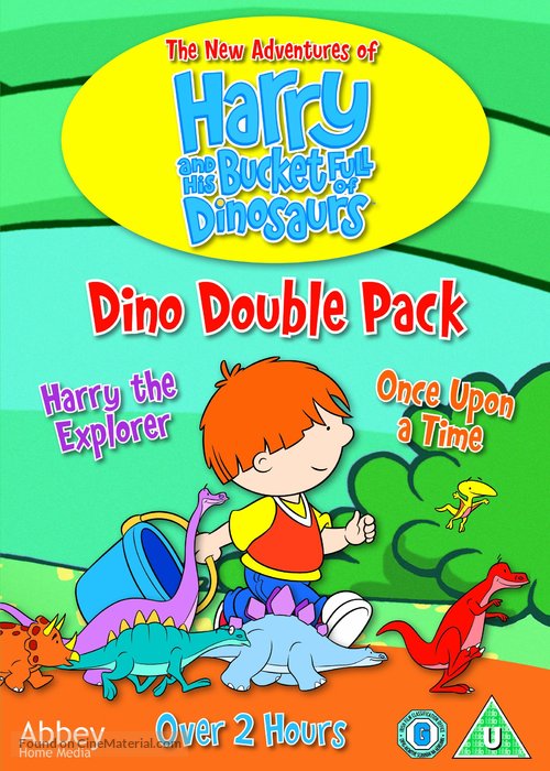 &quot;Harry and His Bucket Full of Dinosaurs&quot; - British Video on demand movie cover