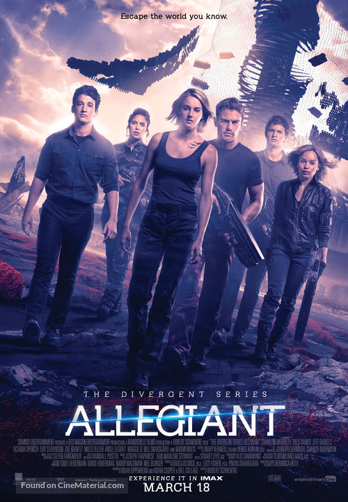 The Divergent Series: Allegiant - Canadian Movie Poster