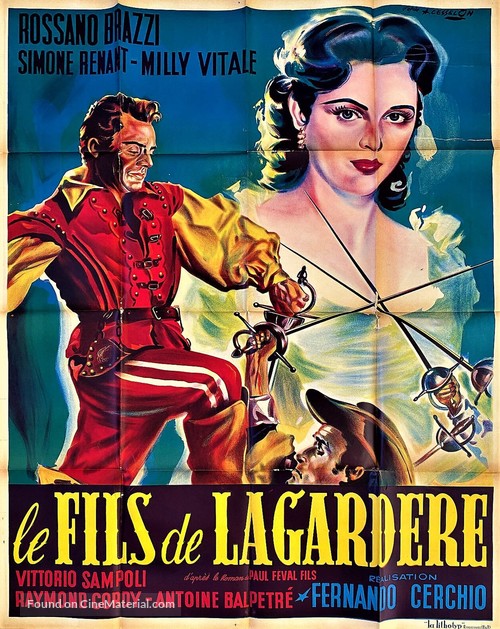 Il figlio di Lagard&egrave;re - French Movie Poster