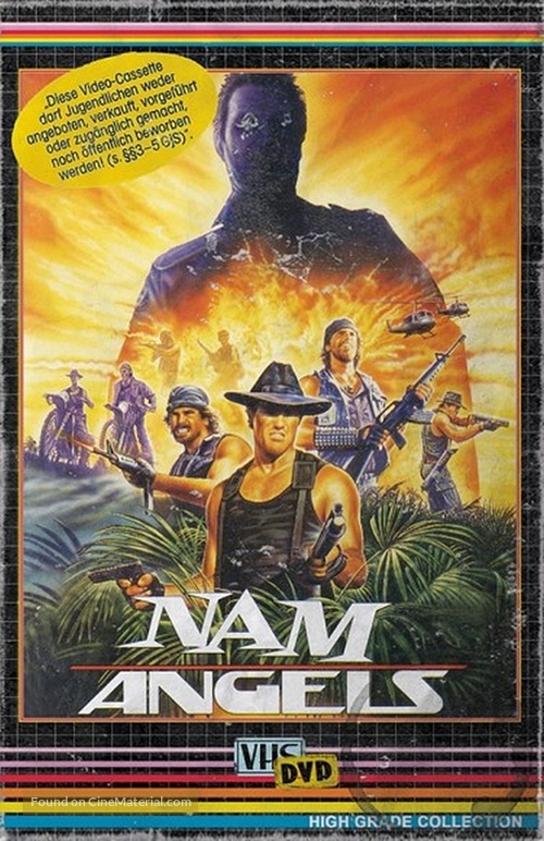 Nam Angels - German DVD movie cover