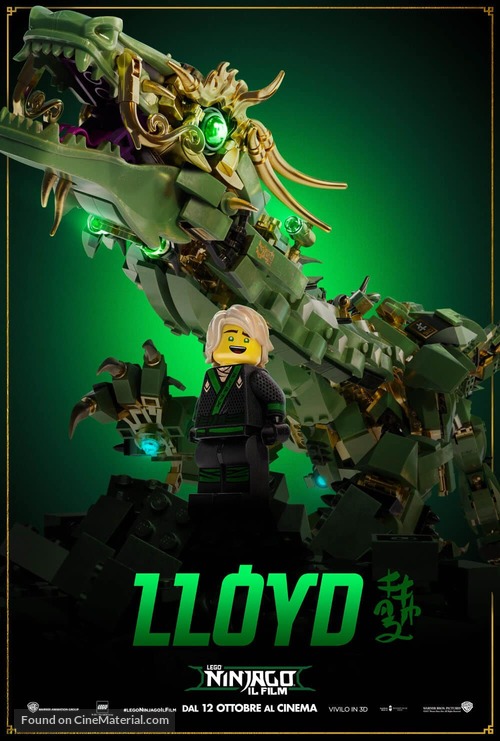 The Lego Ninjago Movie - Italian Movie Poster