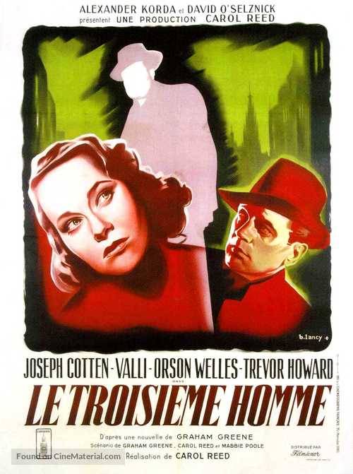 The Third Man - French Movie Poster