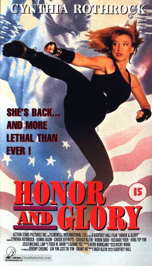 Honor and Glory - British poster