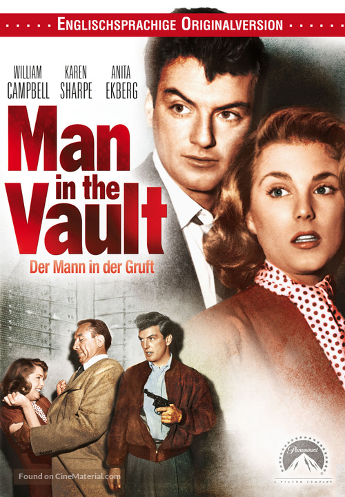 Man in the Vault - German Movie Cover