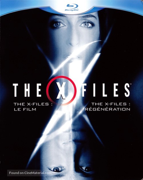 The X Files - French Blu-Ray movie cover