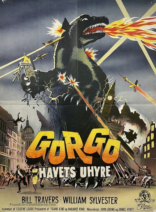 Gorgo - Danish Movie Poster