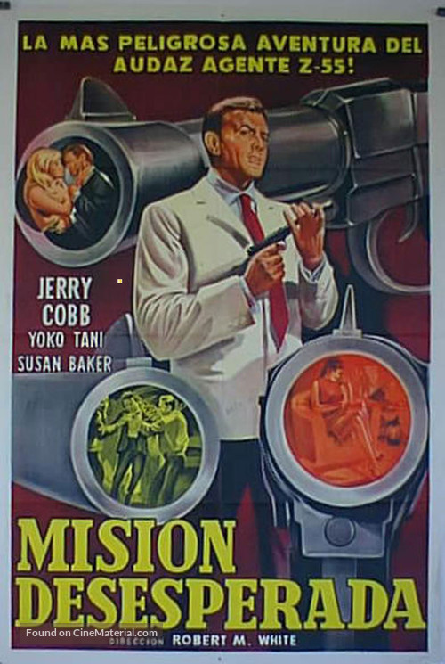 Agente Z 55 missione disperata - Spanish Movie Poster