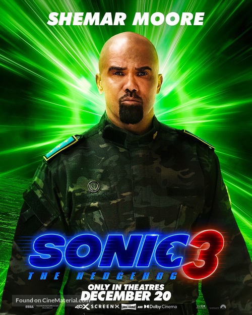 Sonic the Hedgehog 3 - Movie Poster