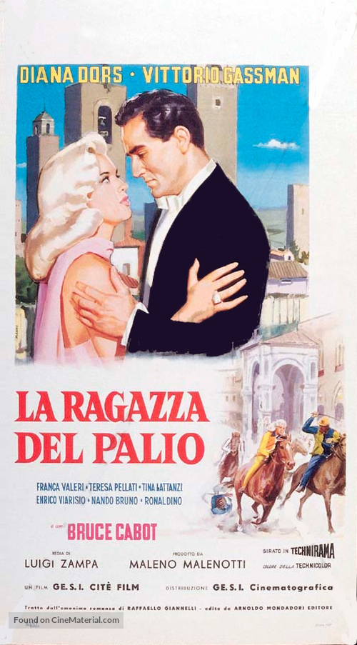 La ragazza del palio - Italian Movie Poster
