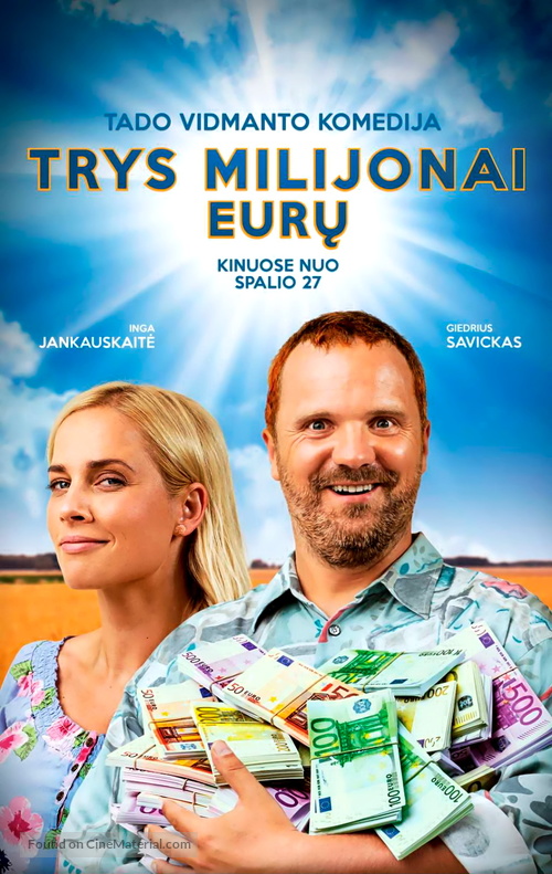 Trys Milijonai Euru - Lithuanian Movie Poster