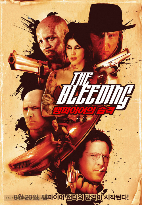The Bleeding - South Korean Movie Poster