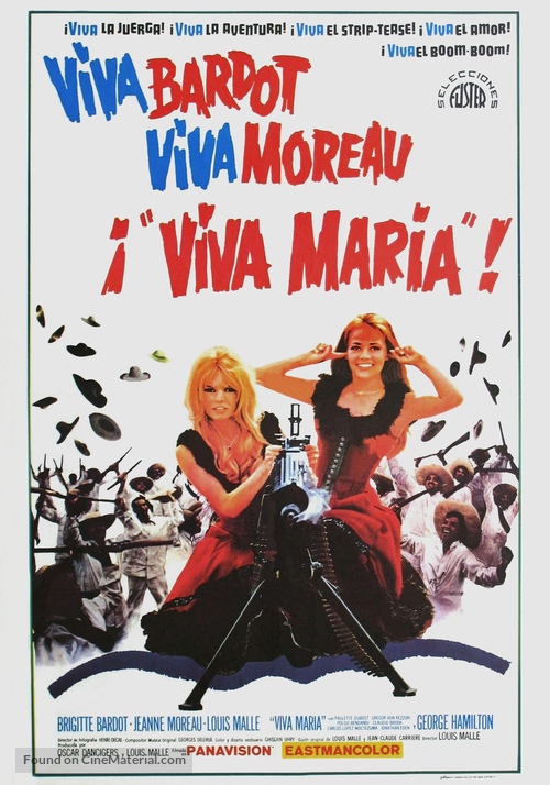 Viva Mar&iacute;a! - Spanish Movie Poster