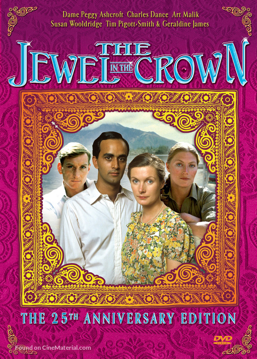 &quot;The Jewel in the Crown&quot; - DVD movie cover