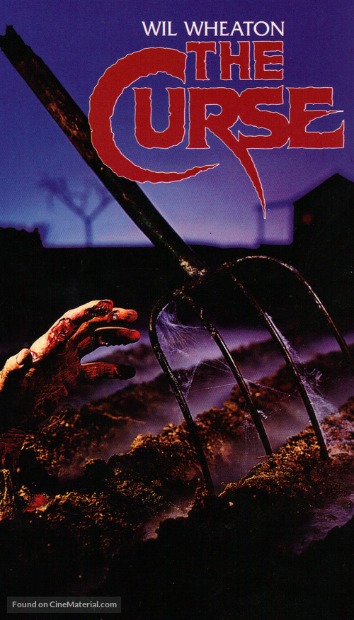 The Curse - VHS movie cover