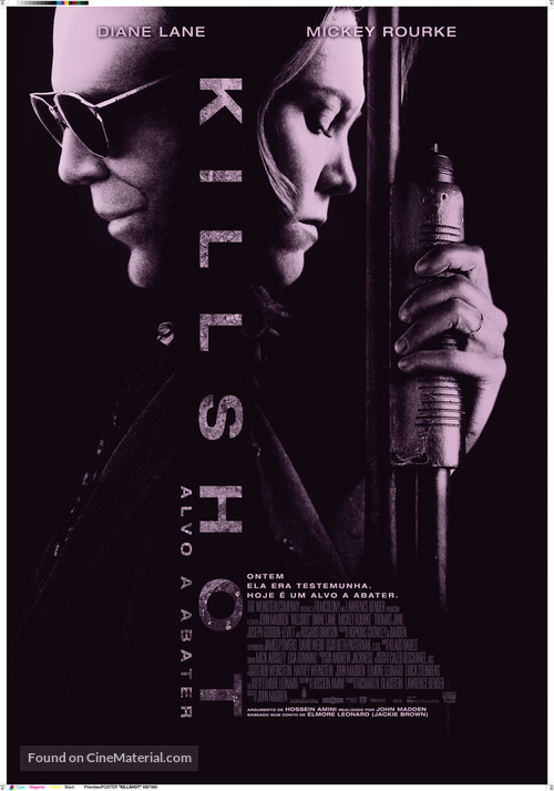 Killshot - Portuguese Movie Poster