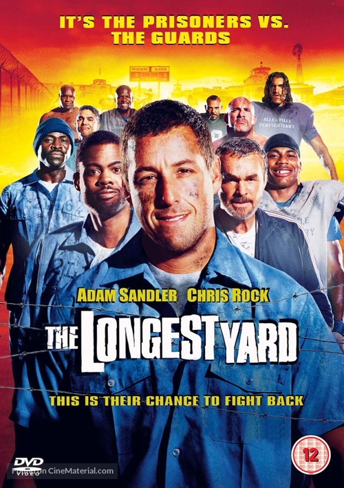 The Longest Yard - British DVD movie cover