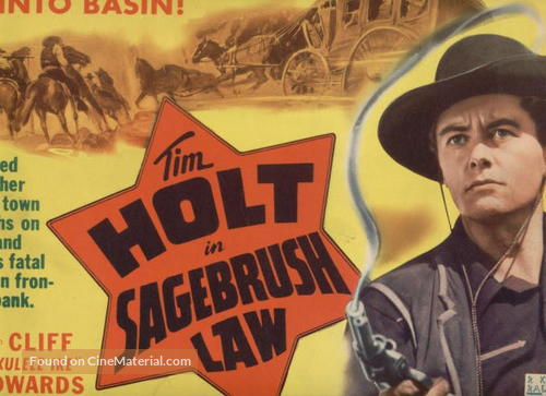 Sagebrush Law - Movie Poster