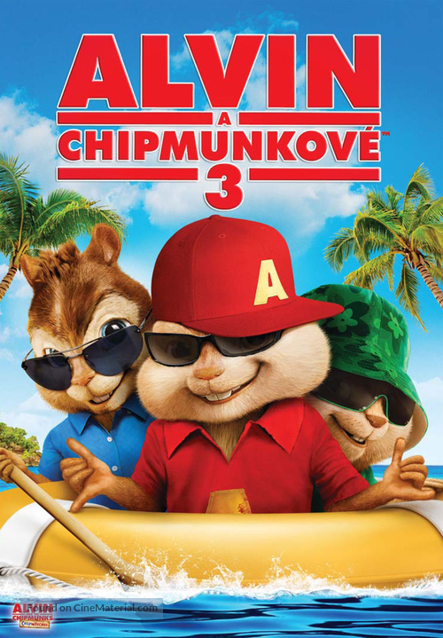 Alvin and the Chipmunks: Chipwrecked - Czech DVD movie cover