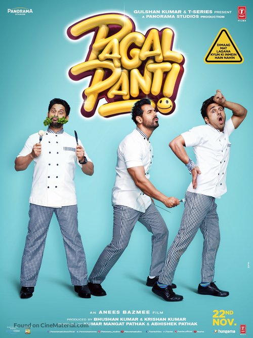 Pagalpanti - Indian Movie Poster