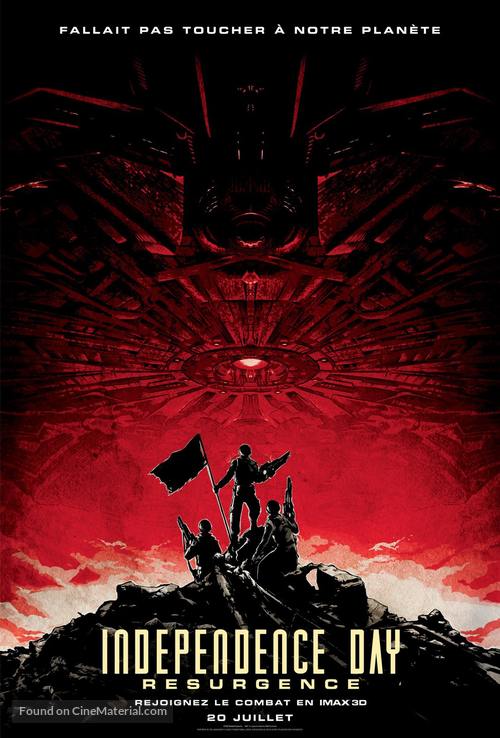 Independence Day: Resurgence - French Movie Poster