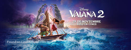 Moana 2 - Spanish Movie Poster