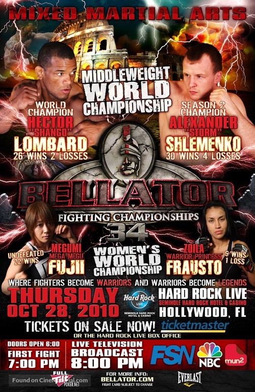 &quot;Bellator Fighting Championships&quot; - Movie Poster