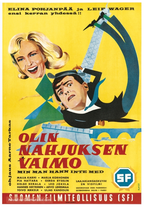 Olin nahjuksen vaimo - Finnish Movie Poster