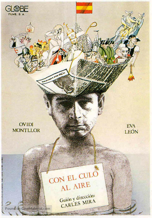 Con el culo al aire - Spanish Movie Poster