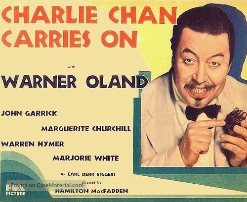Charlie Chan Carries On - Movie Poster