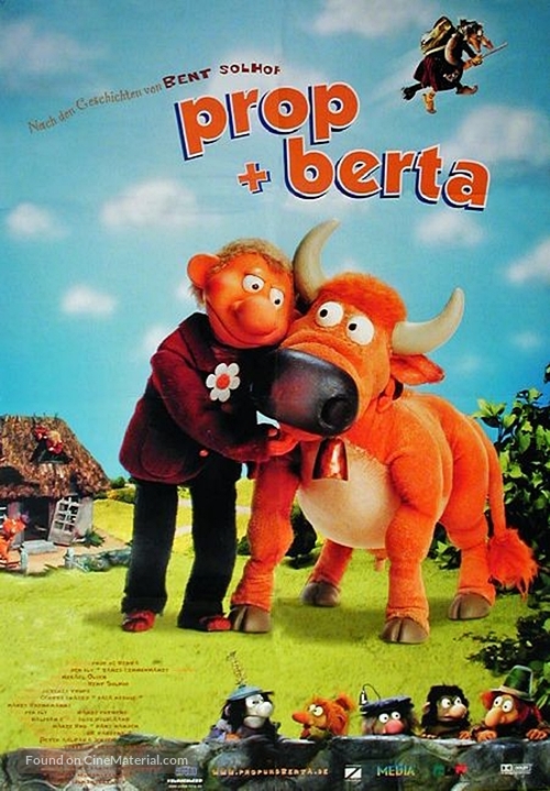 Prop og Berta - German Movie Poster