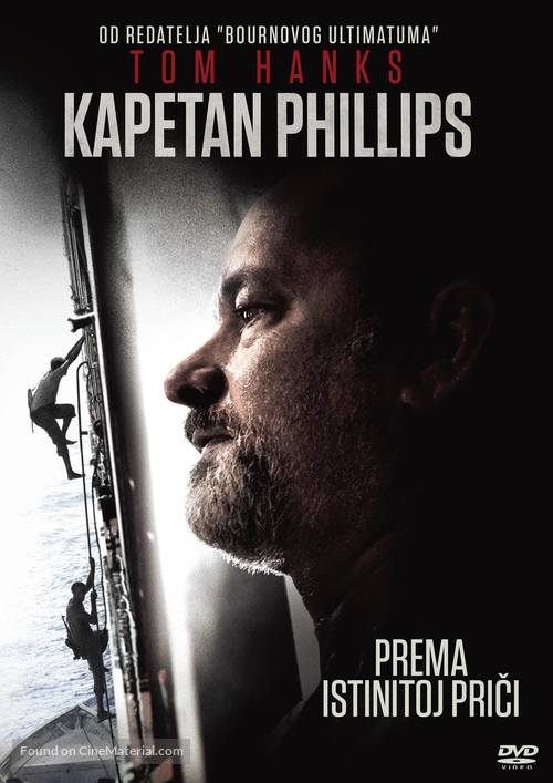 Captain Phillips - Croatian DVD movie cover