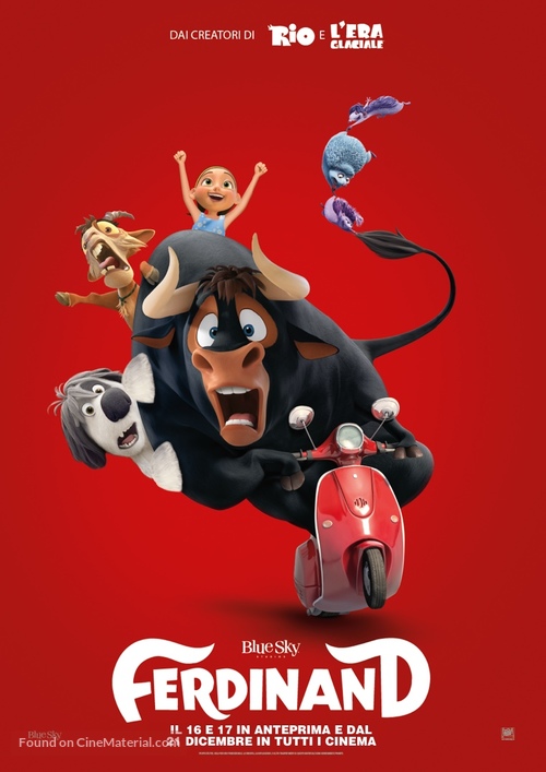 Ferdinand - Italian Movie Poster