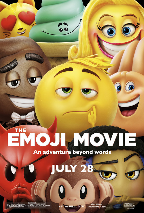 The Emoji Movie - Teaser movie poster