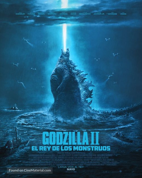 Godzilla: King of the Monsters - Mexican Movie Poster