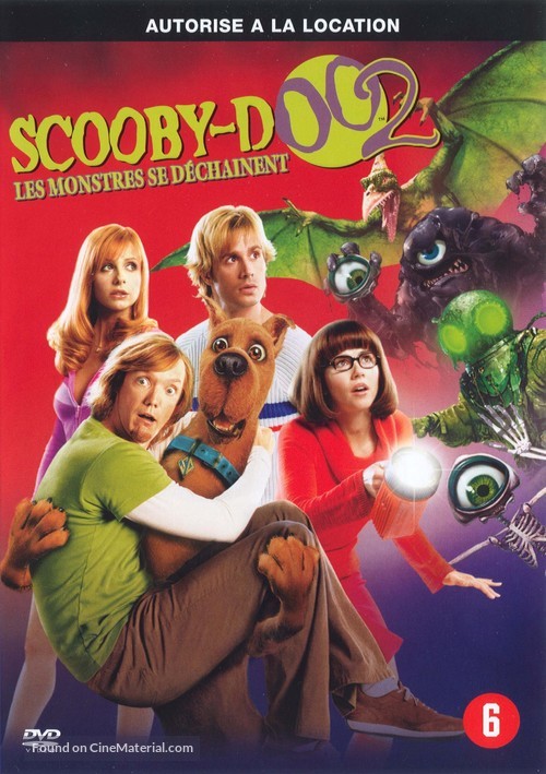 Scooby Doo 2: Monsters Unleashed - Dutch DVD movie cover