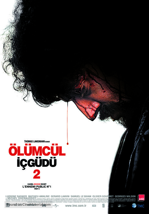 L&#039;ennemi public n&deg;1 - Turkish Movie Poster