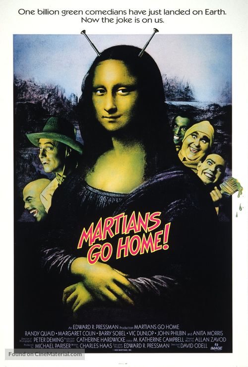 Martians Go Home - Movie Poster