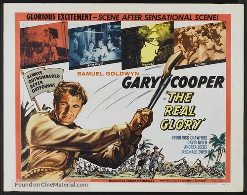 The Real Glory - Re-release movie poster